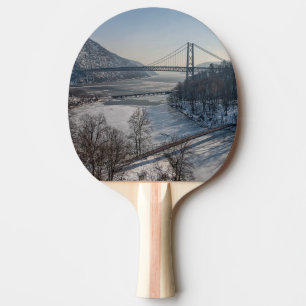 Pala De Ping Pong Puente de la montaña del oso