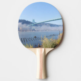 Pala De Ping Pong Puente de St. Johns, Hermoso Portland Oregon