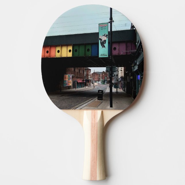 Pala De Ping Pong Puente Stripey (Anverso)