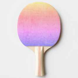 Pala De Ping Pong puesta de sol suave