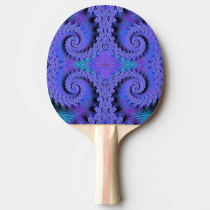 Pala De Ping Pong ~ PURPLE MOON ~ Fractal original ~