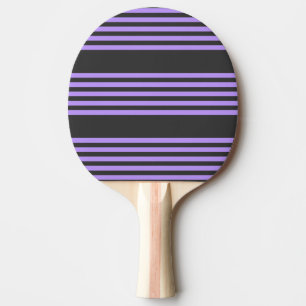 Pala De Ping Pong Púrpura y carbón vegetal de cinco bandas