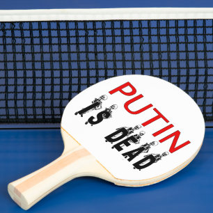 Pala De Ping Pong ¡Putin Está Muerto Ping Pong Paddle!