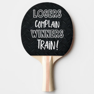 Pala De Ping Pong Quejan a los perdedores de los trenes que ganan Sm