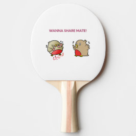 Pala De Ping Pong ¡Quiero compartir a mate!