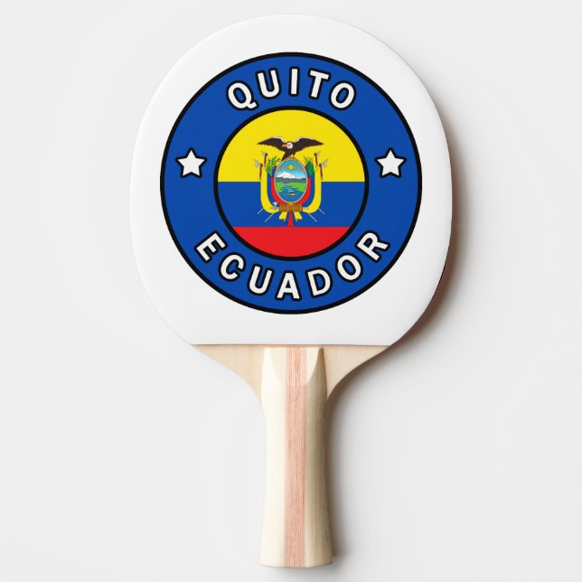Pala De Ping Pong Quito Ecuador (Anverso)