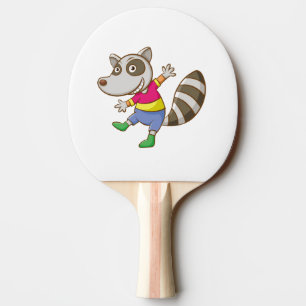Pala De Ping Pong Raccoon personalizado