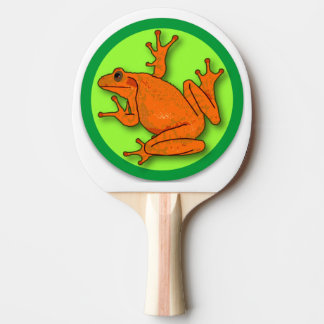 Pala De Ping Pong Rana Naranja Ping Pong Paddle