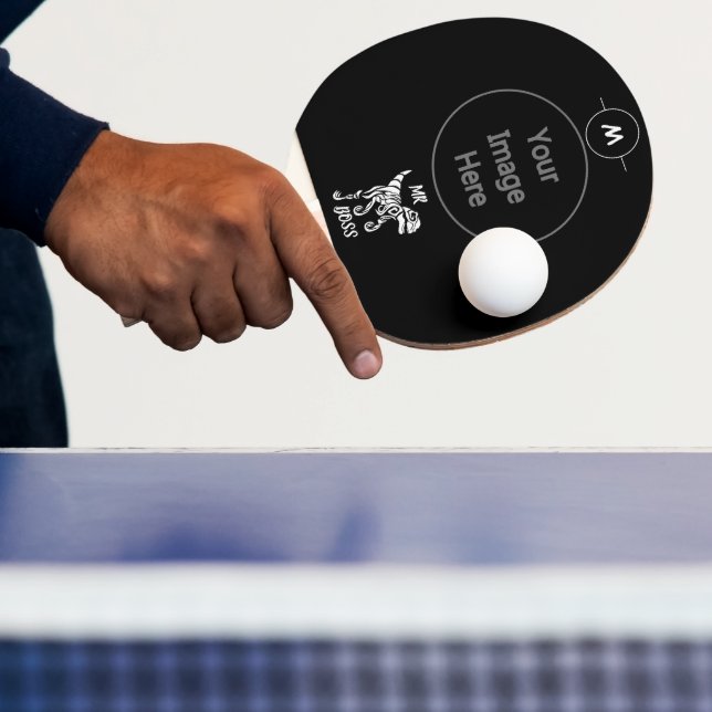Pala De Ping Pong Raptor fantasma blanco (in situ)