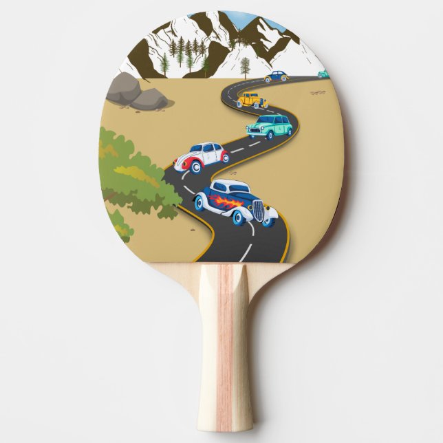 Pala De Ping Pong Raquete de Ping-Pong Personalizada  (Anverso)