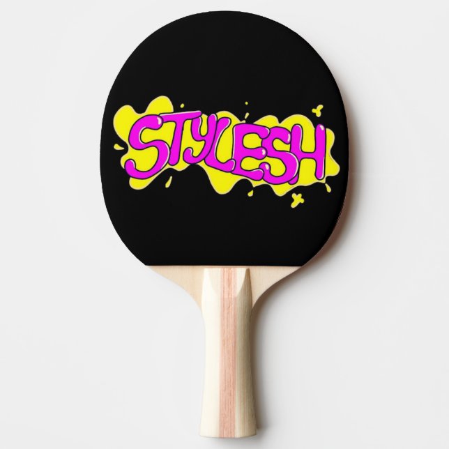 Pala De Ping Pong Raquete Ping Pong "Stylish" (Anverso)