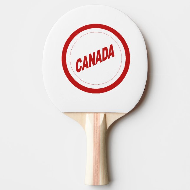 Pala De Ping Pong Raquette de ping-pong   CANADA (Anverso)