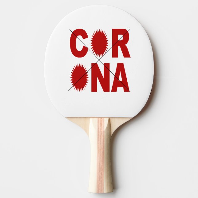 Pala De Ping Pong Raquette de  ping-pong Caoutchouc  CORONA X (Anverso)