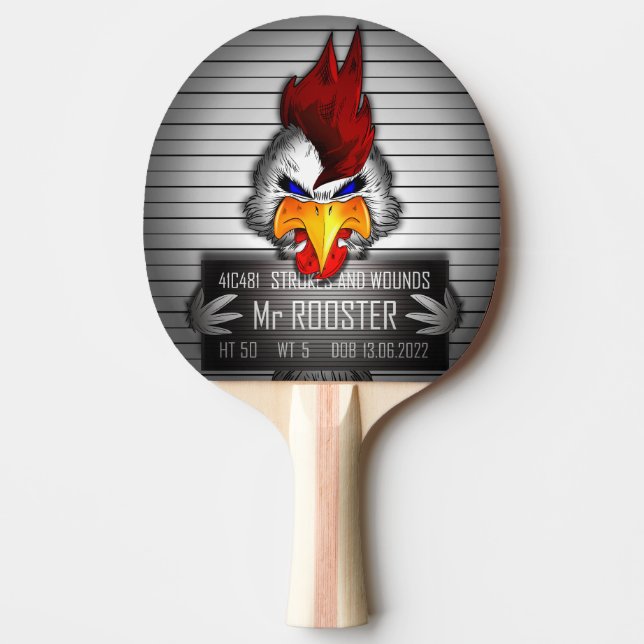 Pala De Ping Pong Raquette De Ping Pong Mr Rooster (Anverso)