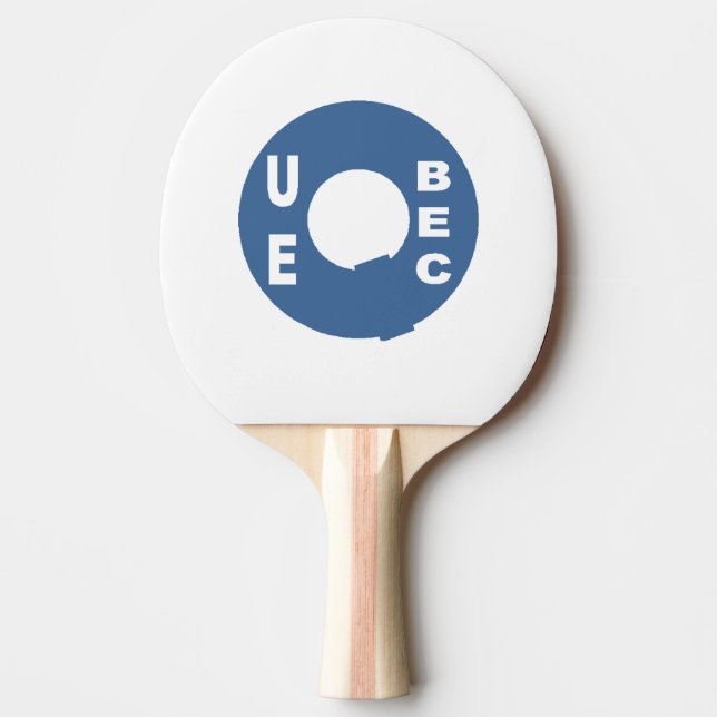 Pala De Ping Pong Raquette de ping-pong rouge back DESIGN QUEBEC (Anverso)