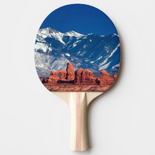 Pala De Ping Pong Rastro equilibrado de la roca