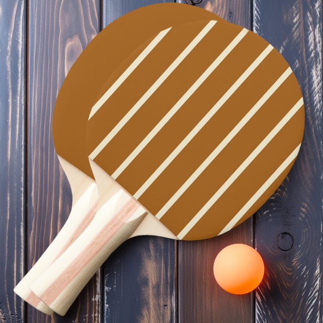 Pala De Ping Pong Rayado de Arena Quemada y Sólido (Subido por el creador)