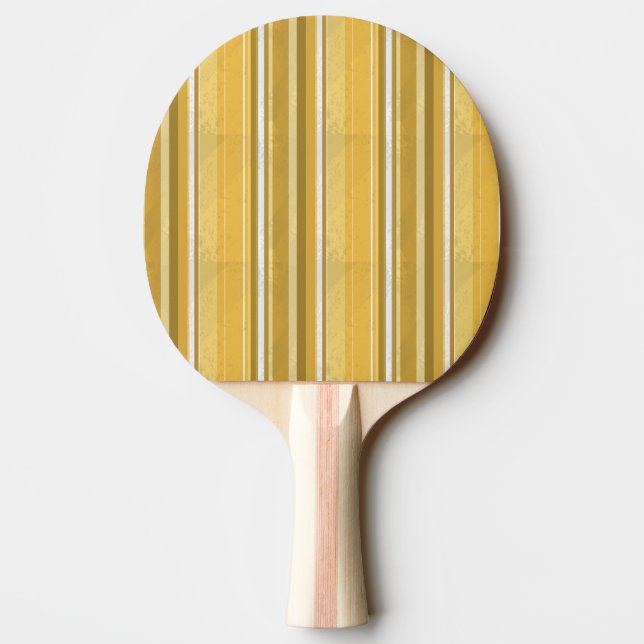 Pala De Ping Pong Rayas Amarillo (Reverso)