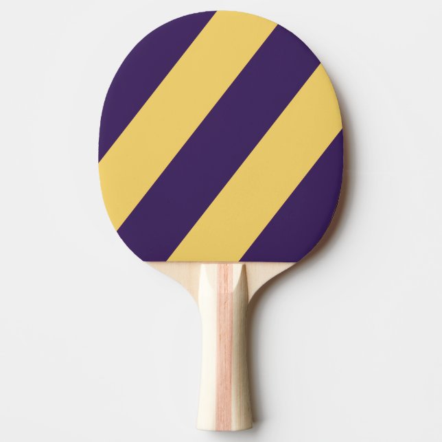 Pala De Ping Pong Rayas Audaces Atardecer Surf Retro (Anverso)
