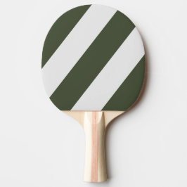 Pala De Ping Pong Rayas Audaces Desvanecidas Musgo Retro
