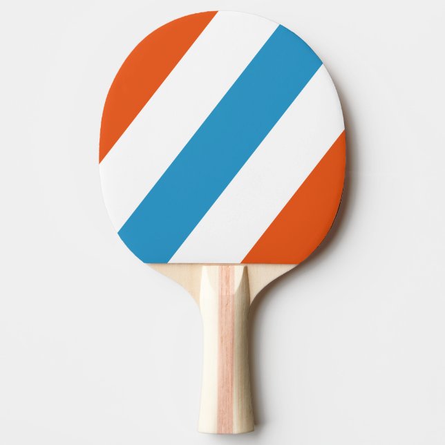 Pala De Ping Pong Rayas Audaces Nostálgicas de Verano (Anverso)