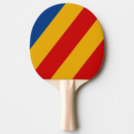 Pala De Ping Pong Rayas Audaces Retro Cálidas