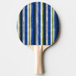 Pala De Ping Pong Rayas Azules y Verdes Casa de Golf
