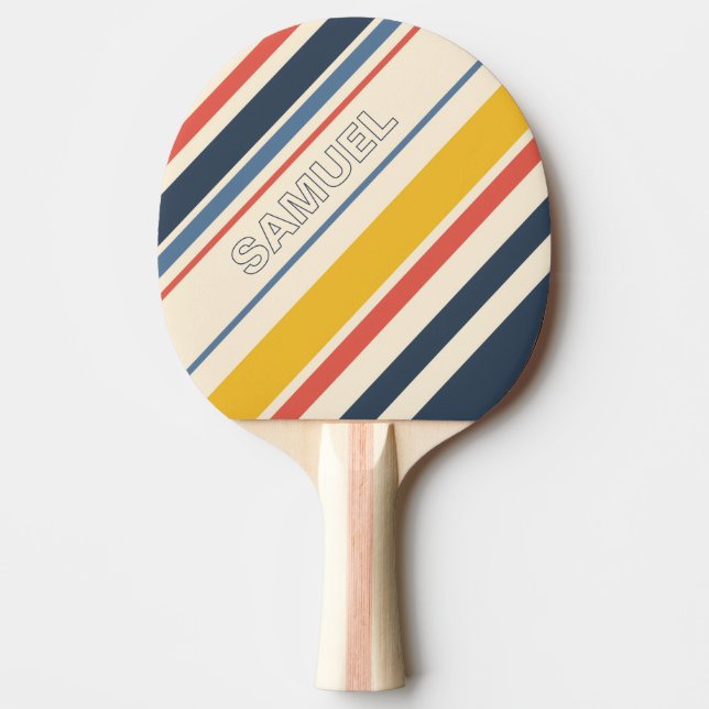 Pala De Ping Pong Rayas claras (Anverso)