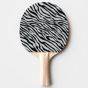 Pala De Ping Pong Rayas de cebra mágica haga clic en el color gris P