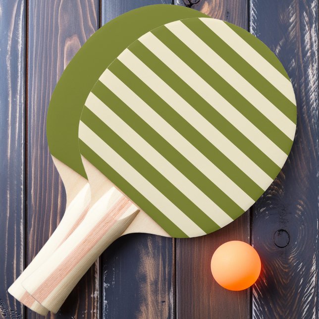 Pala De Ping Pong Rayas de Polo y Solido de Willow Green (Subido por el creador)