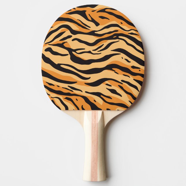 Pala De Ping Pong Rayas de Tigre (Anverso)