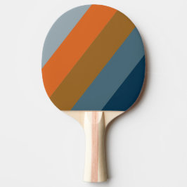 Pala De Ping Pong Rayas Negras Horizonte Índigo