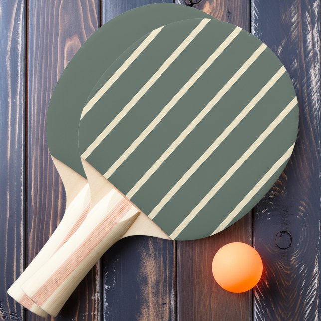 Pala De Ping Pong Rayas y Sólido Gris Cálido (Subido por el creador)