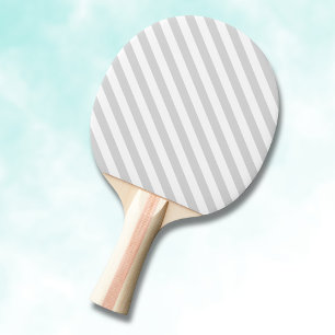 Pala De Ping Pong Rayos claros y franjas blancas