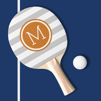 Pala De Ping Pong Rayos y Naranjas quemados de las bandas de adormid