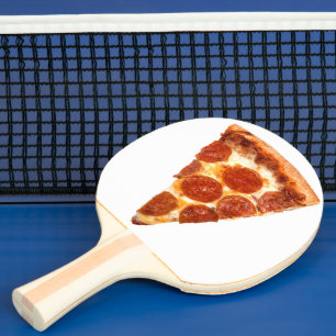 Pala De Ping Pong rebanada de pizza de pepperoni clásica de Slippery