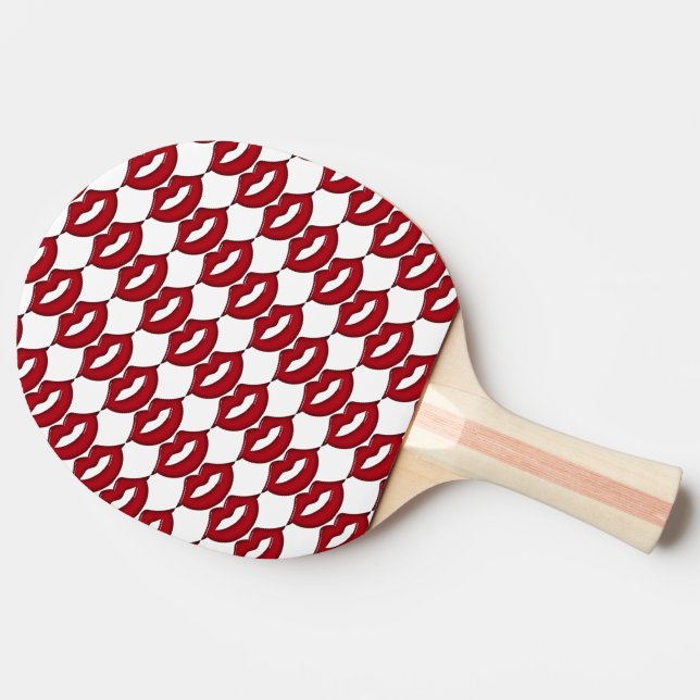 Pala De Ping Pong Red Hot Lips Ping Pong Paddle (Lateral)