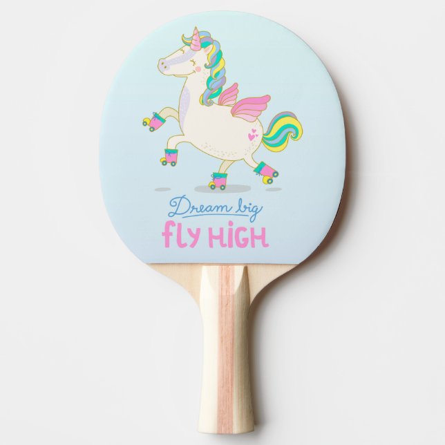 Pala De Ping Pong Red Rubber Back (Anverso)