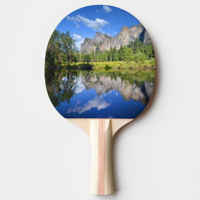 Pala De Ping Pong Reflexión de Yosemite (Anverso)