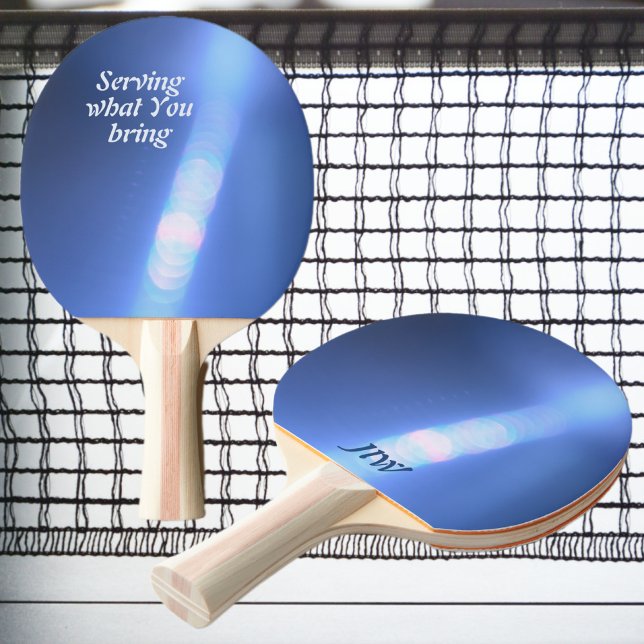 Pala De Ping Pong Refracción de luz azul (Subido por el creador)
