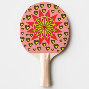PALA DE PING PONG REGALO CORAZÓN NOVIO NOVIA MARIDO ESPOSA 
