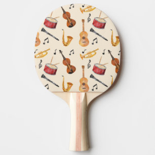 Pala De Ping Pong Regalo de músico Guitarista Regalo Mesa de músic