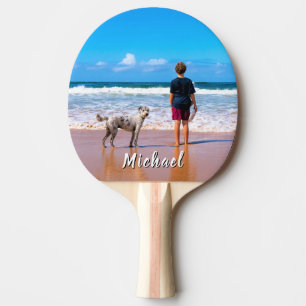 Pala De Ping Pong Regalo de paleta de ping pong con foto de mascota
