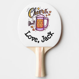 Pala De Ping Pong Regalo del Día del Padre Personalizado de los Niño