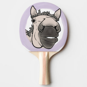 Pala De Ping Pong Regalo divertido para amantes de caballos con brom