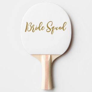 Pala De Ping Pong regalo simple minimalista para dama de honor con t
