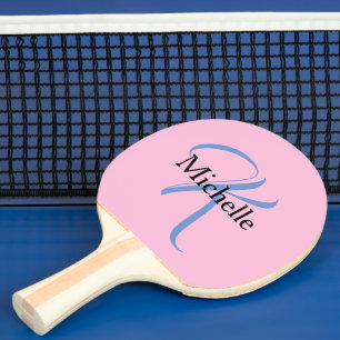 Pala De Ping Pong Regalos Personalizados Para Mujeres - Monograma Ro