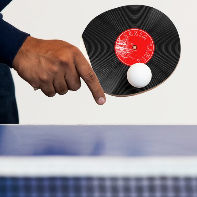 Pala De Ping Pong Registro de vinilo (in situ)