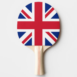 Pala De Ping Pong Reino Unido Bandera del Reino Unido Bandera de las