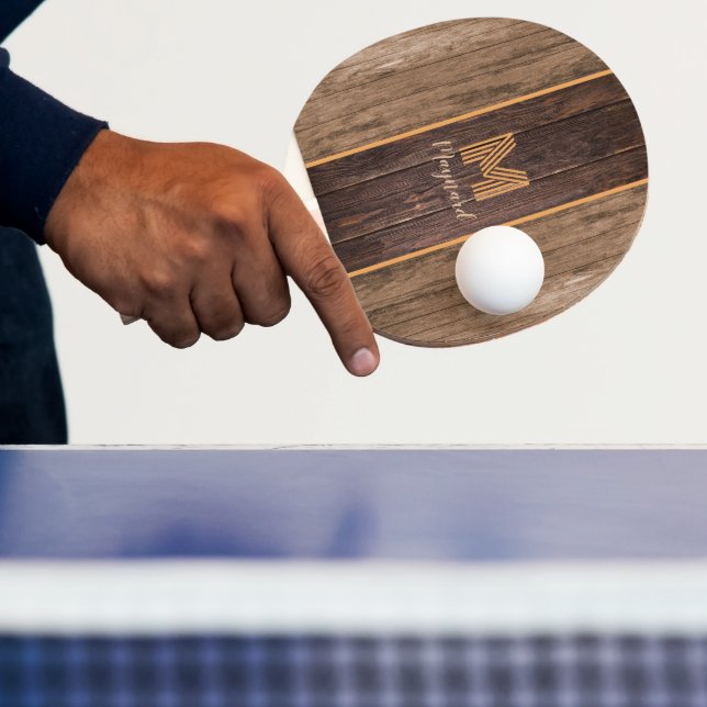 Pala De Ping Pong Remo de roble (in situ)